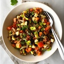 Ensalada de lentejas con cacahuete (150gr.)