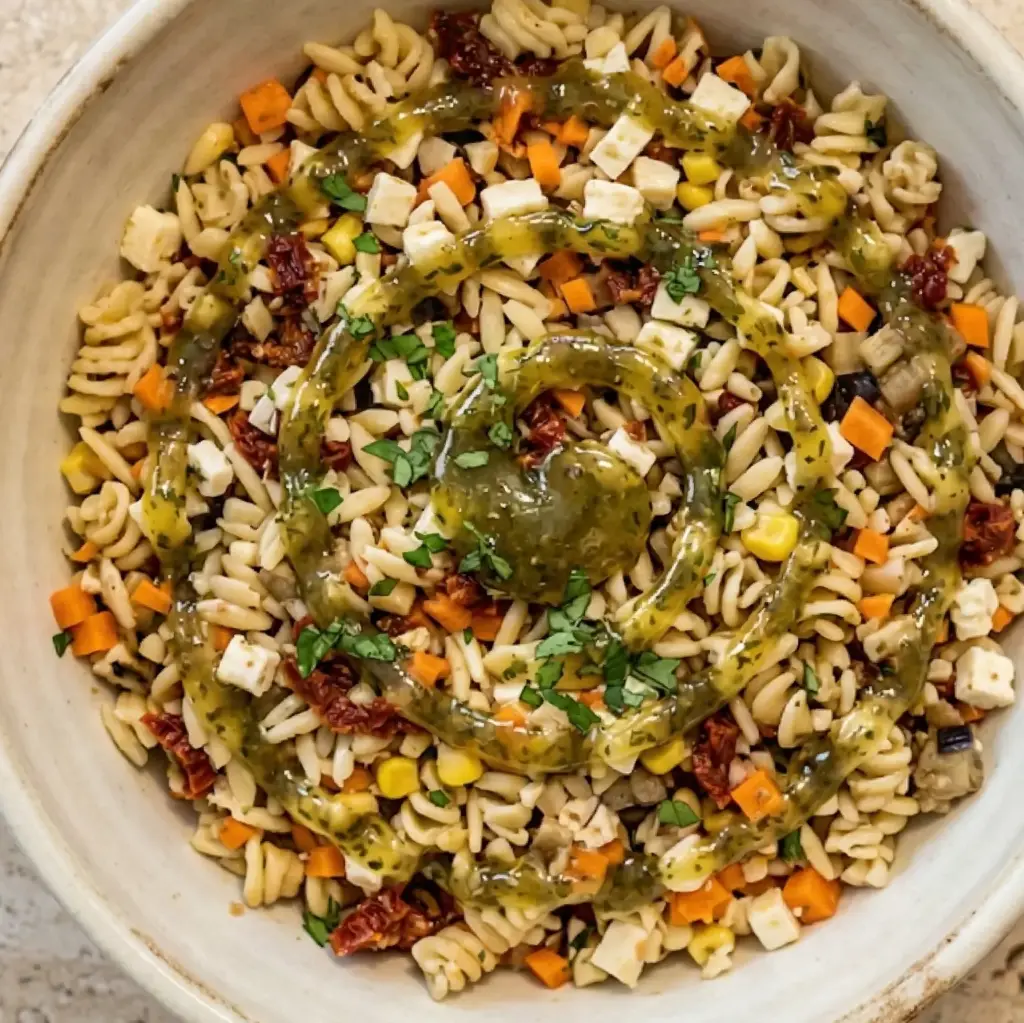 Ensalada de pasta con aliño de la toscana (150gr.)