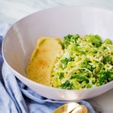 Hummus de berenjena con brotes verdes (150gr.)