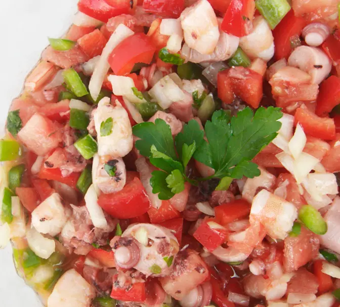 Salpicón de pulpo (150gr.)
