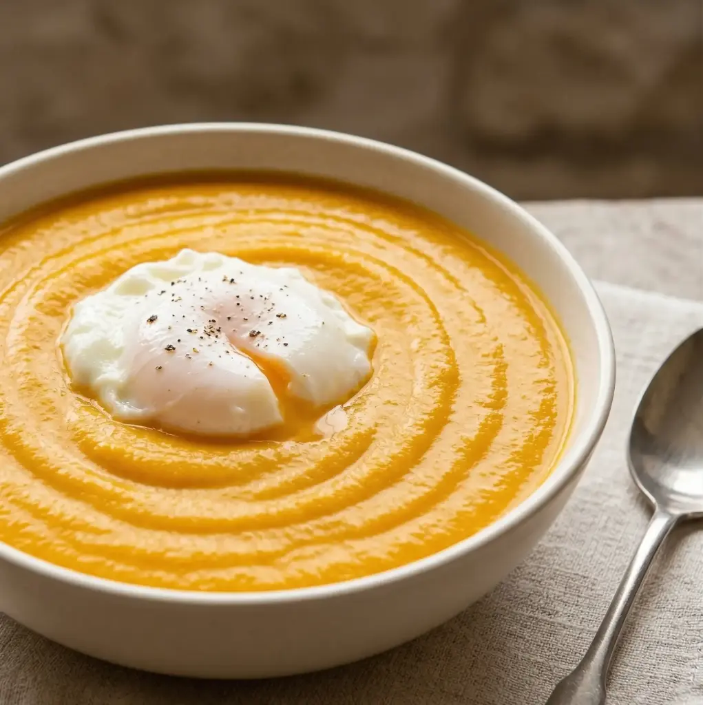 Crema de verdura nutz con huevo poché (250gr.)