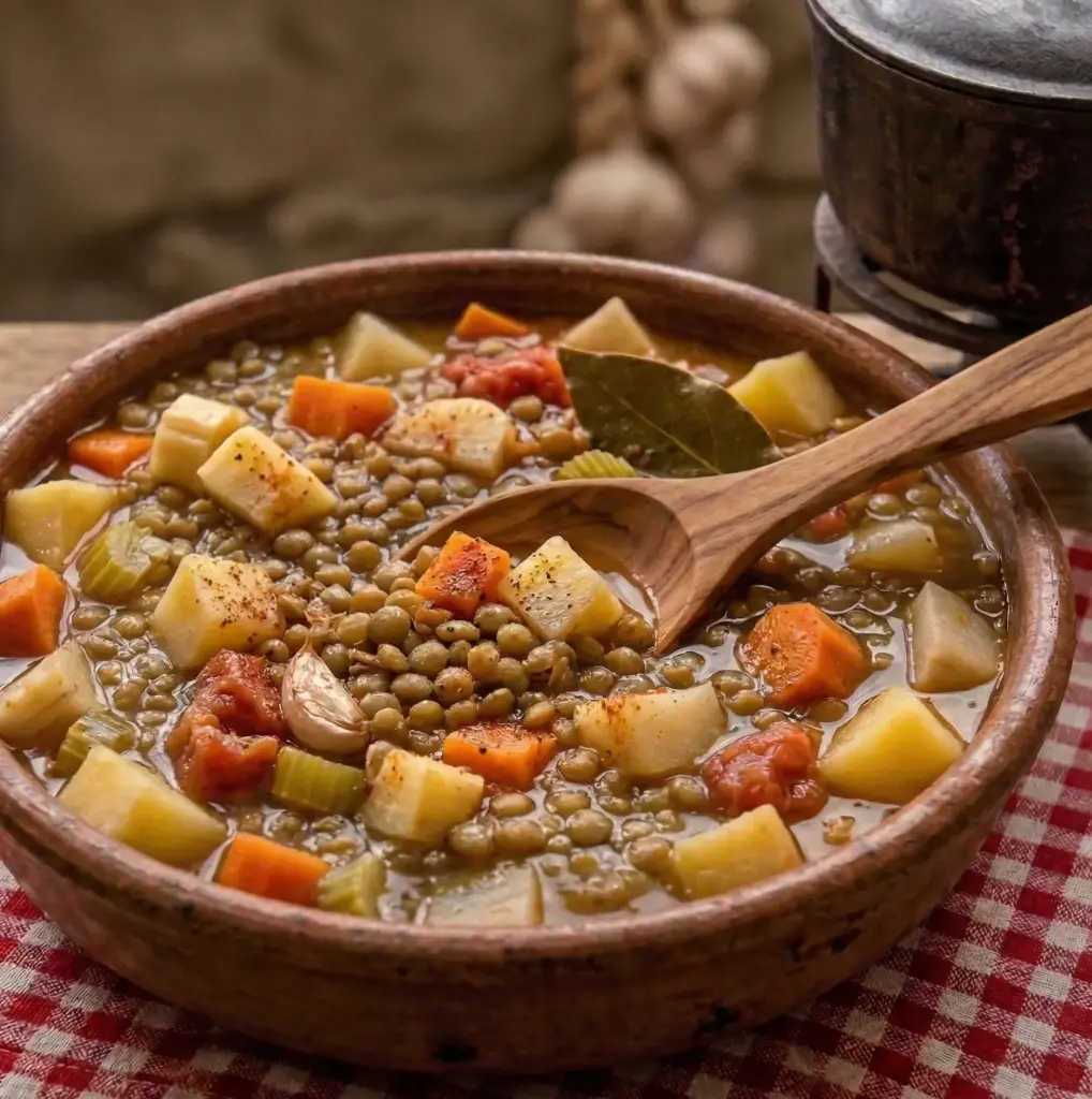 Lentejas con verduras (250gr.)